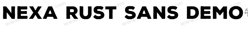 Nexa Rust Sans Demo字体转换